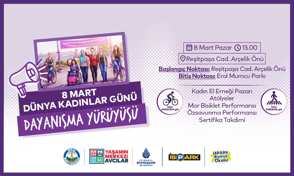 8 Mart Kadınlar Günü Dayanışma Yürüyüşü