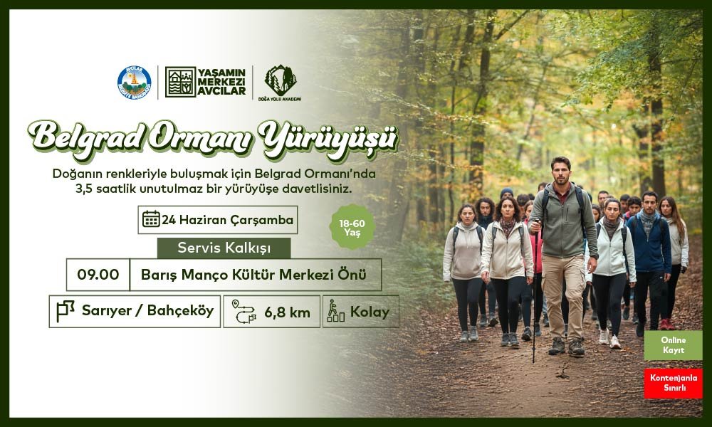 Belgrad Ormanı Yürüyüşü