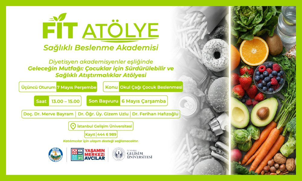 fit atölye Çocuk Beslenmesi