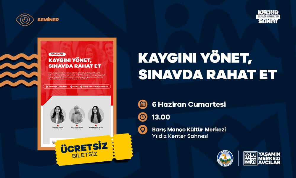 Kaygını Yönet Sınavda Rahat Et