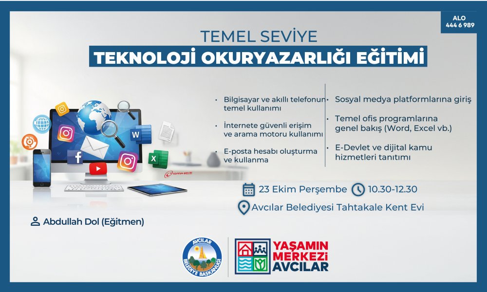 Teknoloji Okuryazarlığı Eğitimi