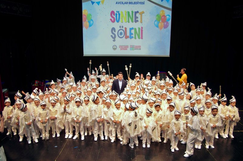 Avcılar'da Geleneksel Toplu Sünnet Şöleni Coşkusu