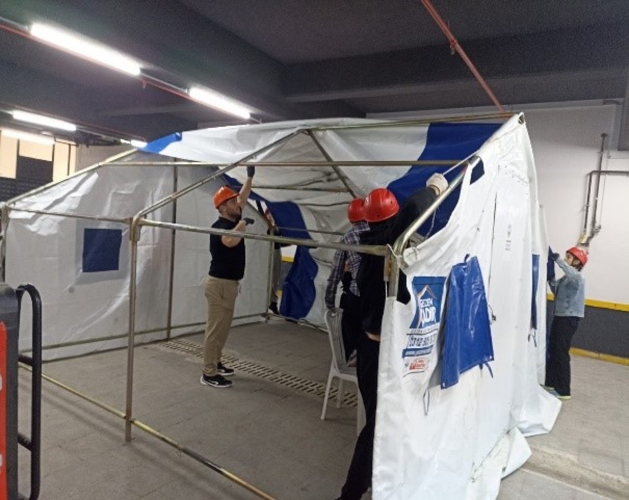 Çadır Kurulum Eğitimi