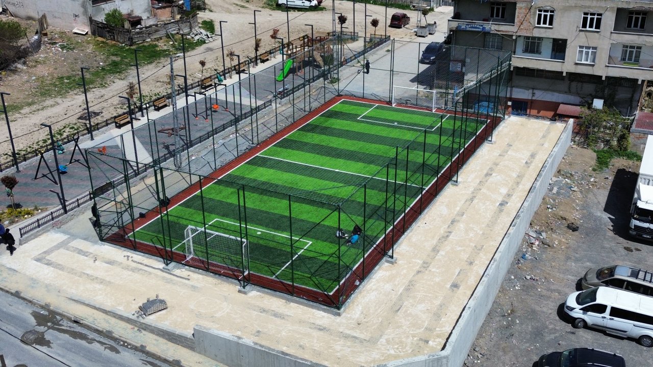 Halı Saha Yapımı Tahtakale Mahallesi