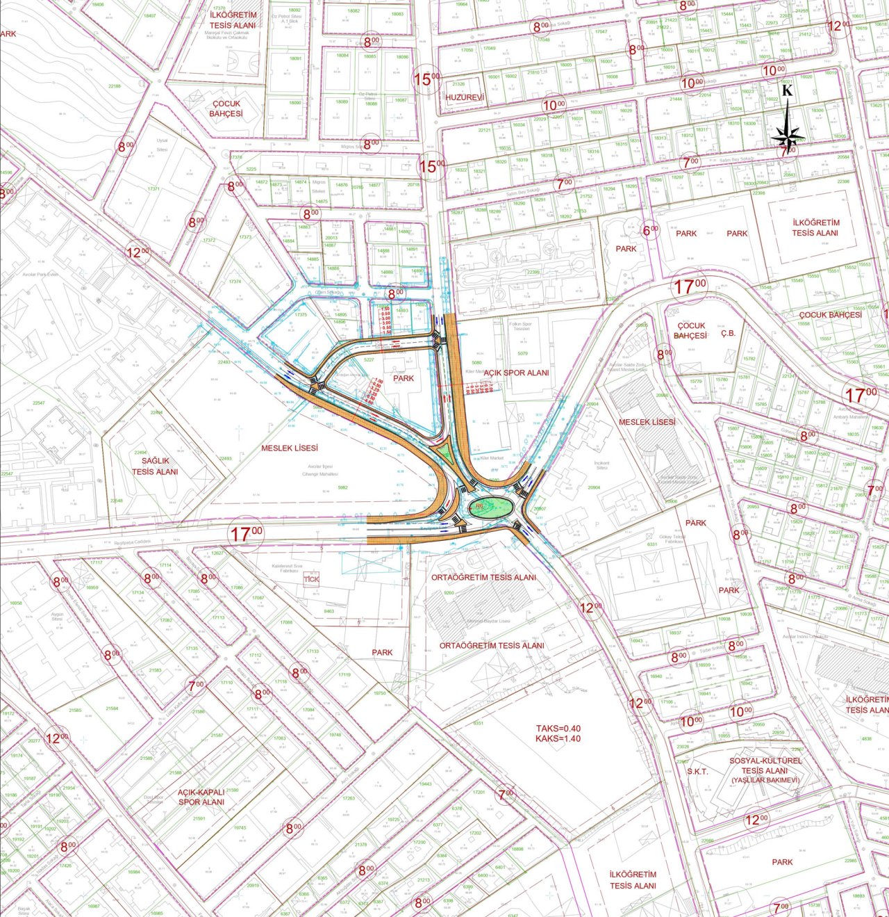 Reşitpaşa - Kirazlı - Osmanpaşa Caddeleri Kesişimi